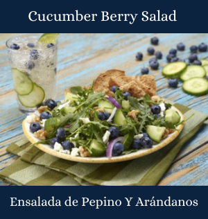 Cucumber Berry Salad