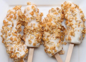 Frozen Banana Pops