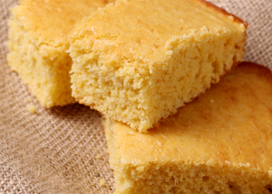 cornbread in a basket