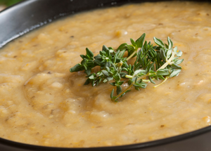 soup in a bowl