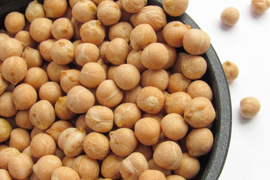 chickpeas in a bowl